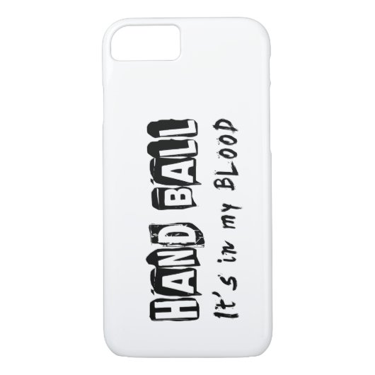 Handball Het zit in mijn bloed Case-Mate iPhone Case (Achterkant)