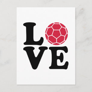 Handball Love Briefkaart