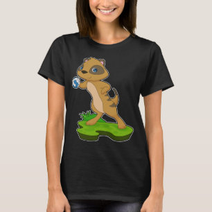 Handball Meerkat Handball-speler T-shirt