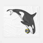 Handball Orca Handball Fleece Deken (Voorkant (Horizontaal))
