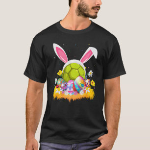 Handball Paasmaaltijd Funny Handball Paasdag T-shirt