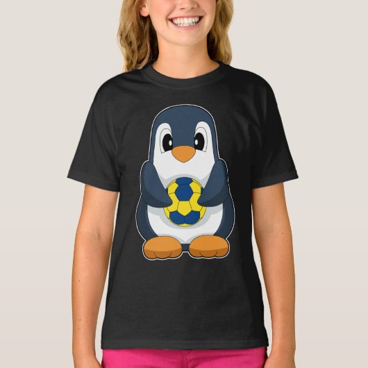 Handball Penguin Handball T-shirt (Voorkant)