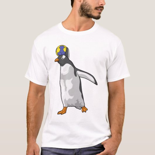 Handball Penguin Handball T-shirt (Voorkant)
