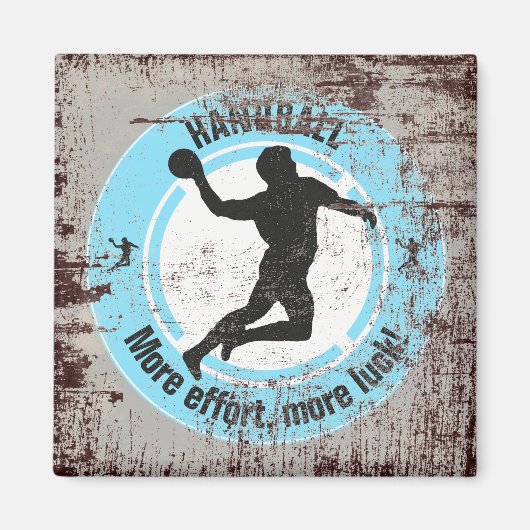 HANDBALL PLAYER MAGNEET (Voorkant)