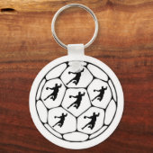 HandBall-portecles Sleutelhanger (Voorkant)