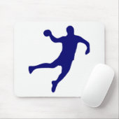 Handball Silhouette Muismat (Met muis)
