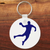Handball Silhouette Sleutelhanger (Voorkant)