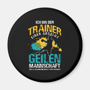 Handball Trainer Throing Team Sportgoal Gift Magneet