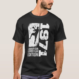 Handballers Handbal spel 1971 Verjaardag Handbal T-shirt