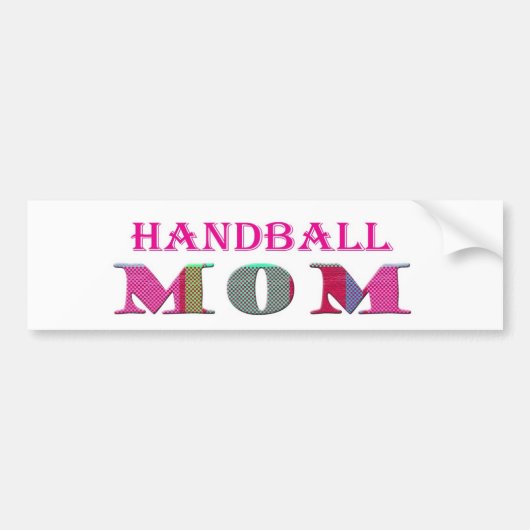 HandballMa Bumpersticker (Voorkant)
