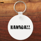 handballtekst sleutelhanger (Voorkant)
