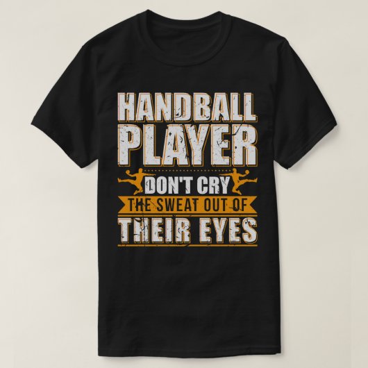 Handbalspeler Gift Grappig T-shirt (Design voorkant)