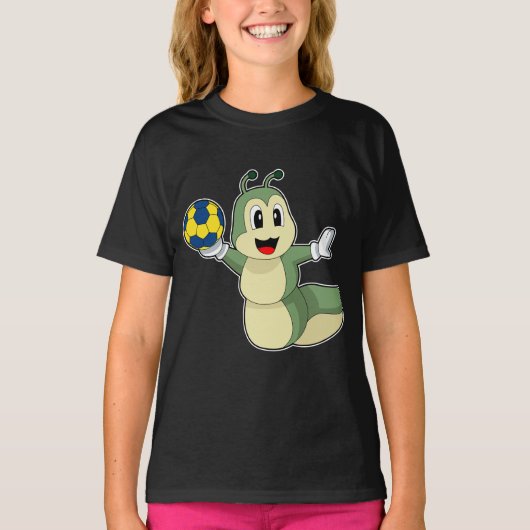 Handbalspeler Handbal T-shirt (Voorkant)