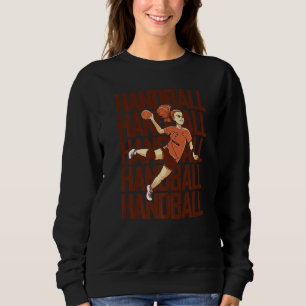 Handbalspeler Handbal Uitrusting Handbal Meisje Trui