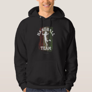 Handbalspeler Hongarije Vlag Sport Dames Handbal Hoodie