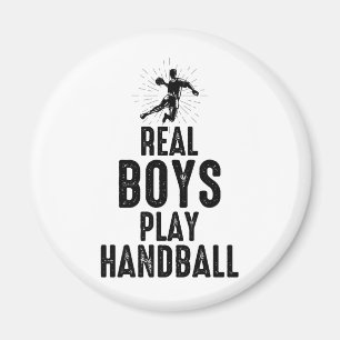 Handbalspeler Sport Team Handballer Funny Gezegde Magneet
