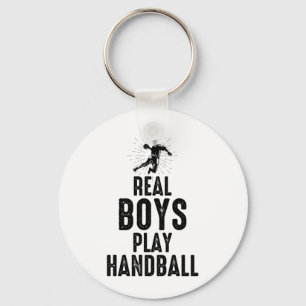 Handbalspeler Sport Team Handballer Funny Gezegde Sleutelhanger