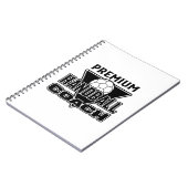 Handbalstrook Notitieboek (Linkerzijde)