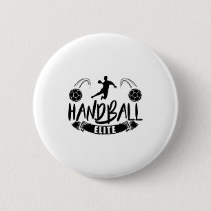 Handbalteam   Handbalspelers Sport Trainer Ronde Button 5,7 Cm