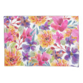 Handbedekte Waterverf Kussensloop (Voorkant)