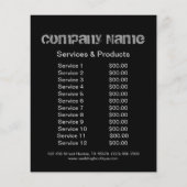  handbediende houtkorrelconstructie flyer (Achterkant)