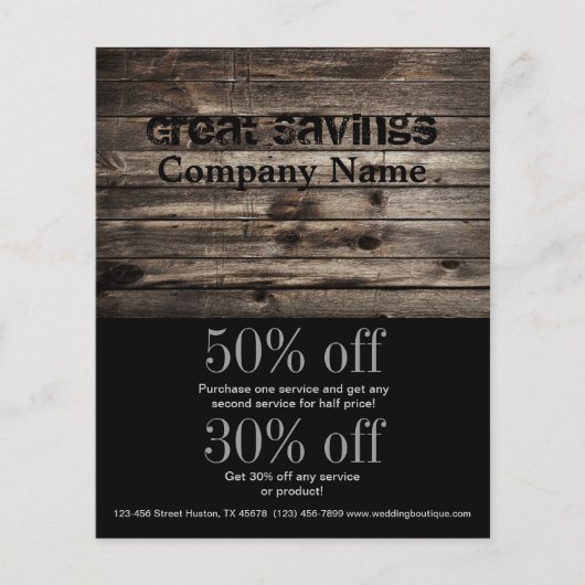  handbediende houtkorrelconstructie flyer (Voorkant)