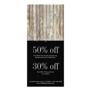 handbediende houtkorrelconstructie reclamekaart