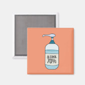 Handbeenderer met 70% alcohol magneet (Voorkant / Achterkant)