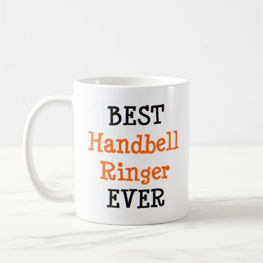 handbel, beste koffiemok (Links)