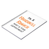 handbel notitieboek (Linkerzijde)