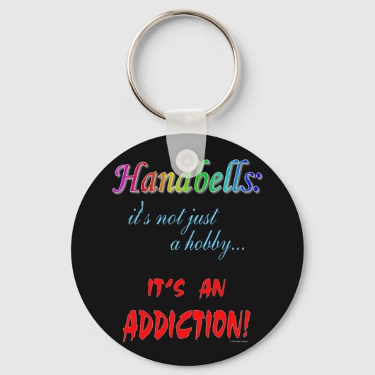 Handbell Addiction Sleutelhanger (Voorkant)