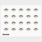 Handbell Choir Ronde Sticker (Vel)