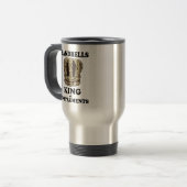 Handbell King of Instruments Travel Mug Reisbeker (Voorkant links)