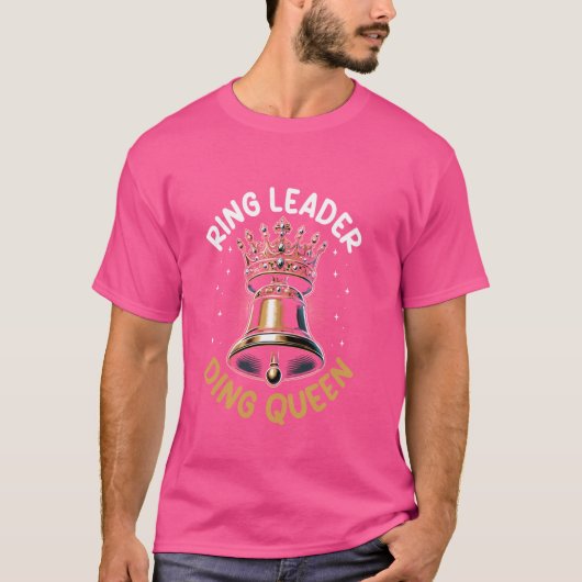 Handbell Player Choir Funny Handbell Music Instrum T-shirt (Voorkant)