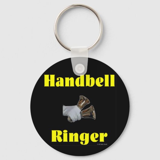 Handbell Ringer Sleutelhanger (Voorkant)