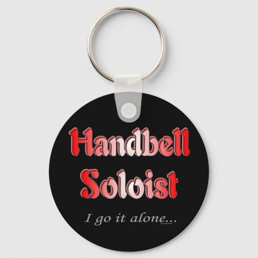 Handbell Soloist Sleutelhanger (Voorkant)