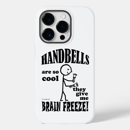 Handbellen, Brain Freeze Hoesje-ate iPhone Case (Achterkant)
