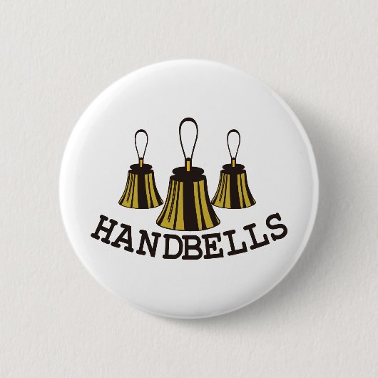 Handbellen Ronde Button 5,7 Cm (Voorkant)