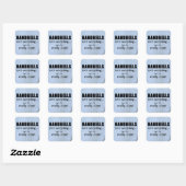 Handbells n'est pas tout Sticker Carré (Feuille)