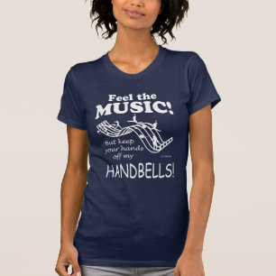 Handbells voelen de muziek t-shirt