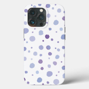 Handbeschilderde stippen iPhone 13 pro hoesje