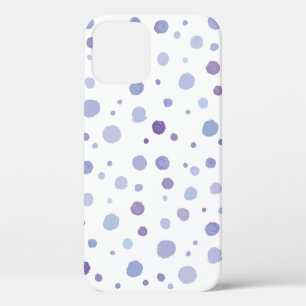Handbeschilderde stippen iPhone 12 pro hoesje