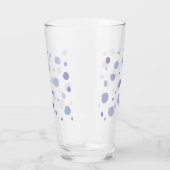 Handbeschilderde stippen glas (Rechts)