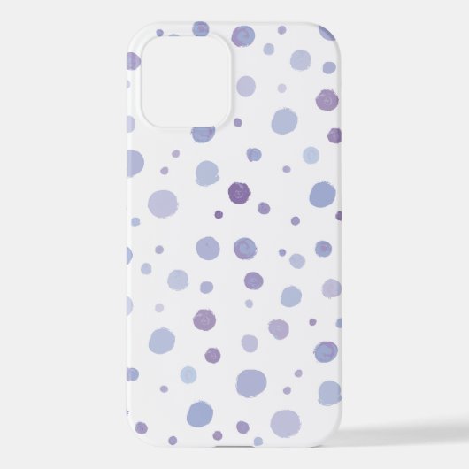 Handbeschilderde stippen iPhone hoesje (Achterkant)