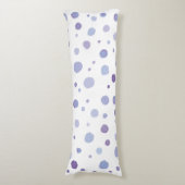 Handbeschilderde stippen lichaamskussen (Voorkant Verticaal)