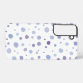 Handbeschilderde stippen samsung galaxy hoesje (Achterkant horizontaal)