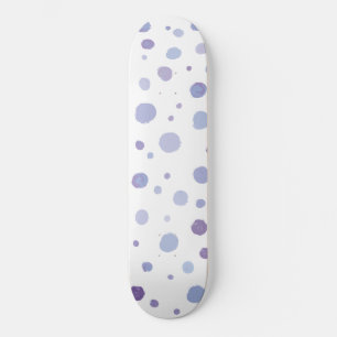 Handbeschilderde stippen skateboard