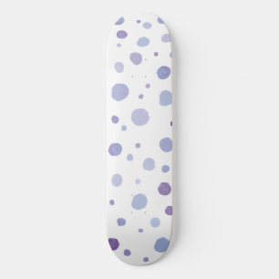 Handbeschilderde stippen skateboard