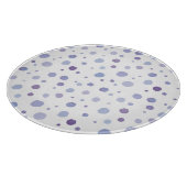 Handbeschilderde stippen snijplank (Hoek)