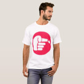 Handbeveiliging T-shirt (Voorkant volledig)